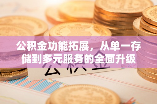新安公积金功能拓展，从单一存储到多元服务的全面升级
