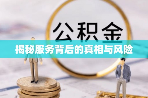 新安揭秘服务背后的真相与风险