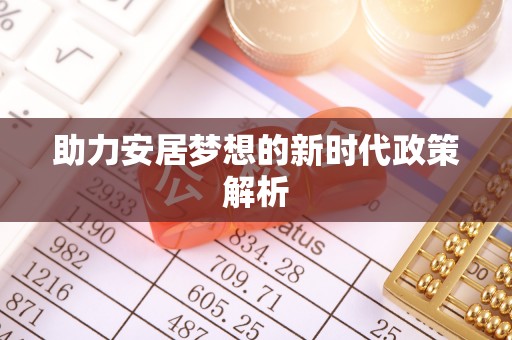 新安助力安居梦想的新时代政策解析